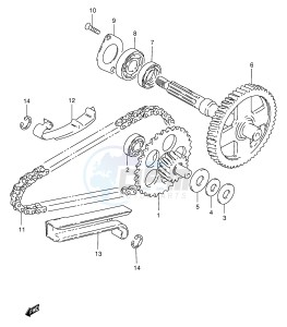 FZ50 (E1) drawing FINAL DRIVE