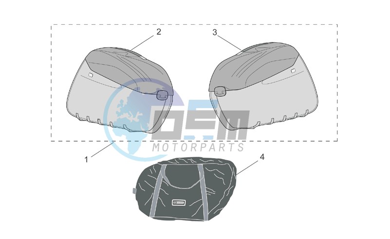 Acc. - Top/cases side cases