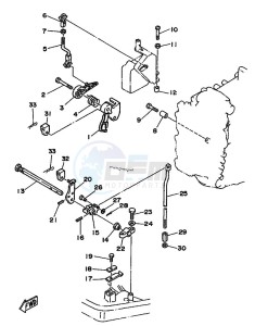 50D drawing THROTTLE-CONTROL