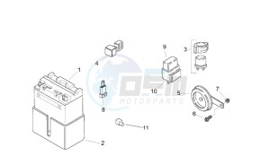 Pegaso 650 Carb drawing Electrical system I