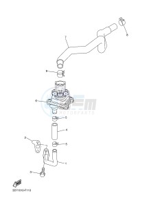 WR250X (32DP) drawing AIR INDUCTION SYSTEM