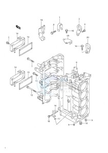 DF 60 drawing Cylinder Block