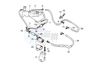 Runner PUREJET 50 drawing Fuel supply system