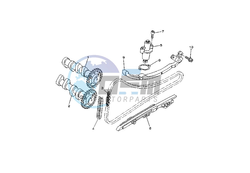 CAMSHAFT- CHAIN