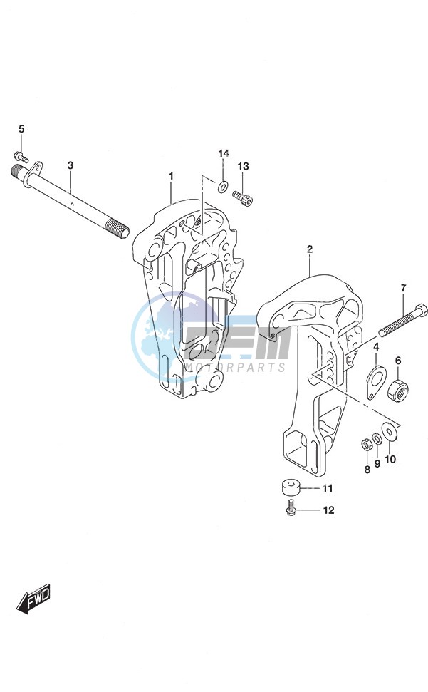 Clamp Bracket High Thrust