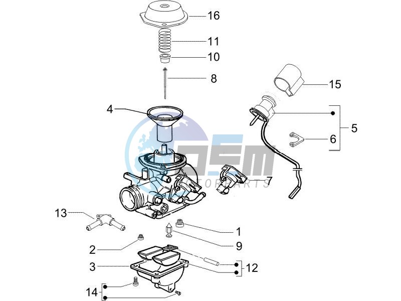 Carburetors components