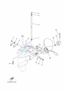 E40GMHL drawing LOWER-CASING-x-DRIVE-4