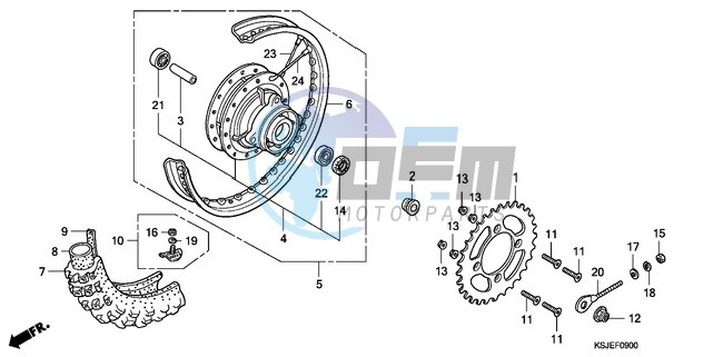 REAR WHEEL