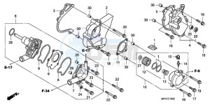 CB1000RA9 Europe Direct - (ED / ABS) drawing WATER PUMP