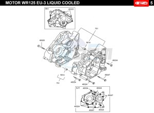 MARATHON-125-SM-BLACK drawing CRANKCASE