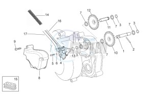 SX 50 LIMITED EDITION (EMEA) drawing Oil pump