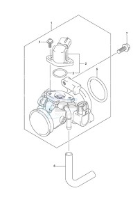 DF 20A drawing Throttle Body Remote Control