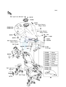 ER-6n ABS ER650B6F GB XX (EU ME A(FRICA) drawing Fuel Tank