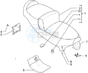 X9 500 drawing Saddle - Tool kit