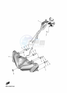 NIKEN MXT850 (BD5F) drawing HEADLIGHT