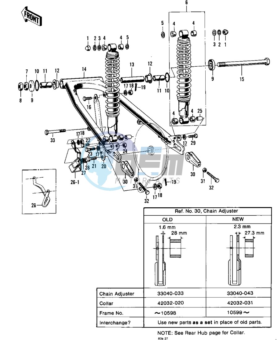 SWING ARM_SHOCK ABSORBERS