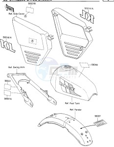 KL 250 C [KLR250] (C1-C2) [KLR250] drawing LABEL