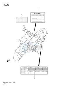 VZ800 (E3-E28) MARAUDER drawing LABEL