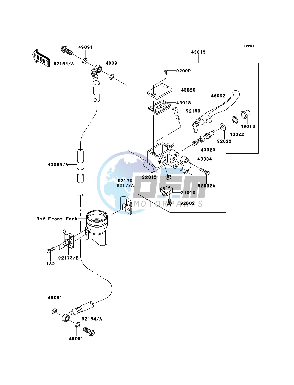 Front Master Cylinder