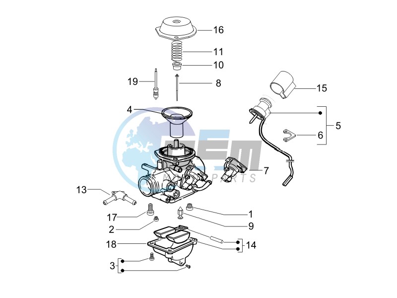 Carburetors components