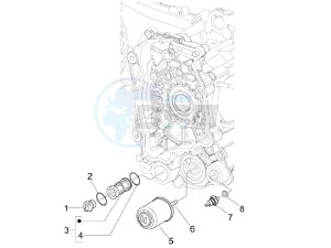 S 125 4T Vietnam drawing Flywheel magneto cover - Oil filter