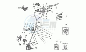 SP III 1000 drawing Rh front brake system