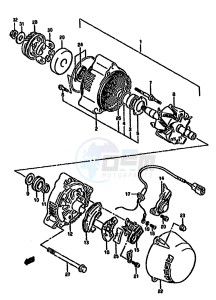 GSX750F (K-T) drawing ALTERNATOR