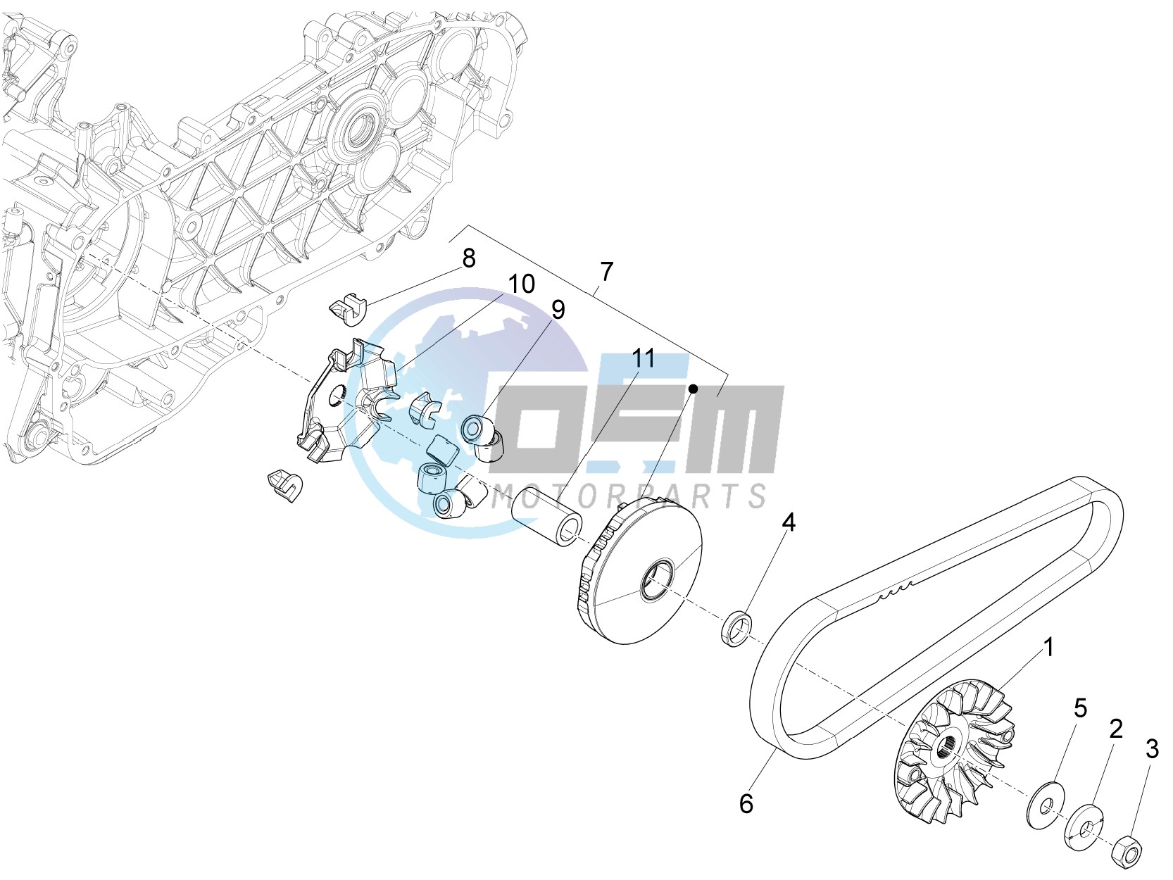 Driving pulley