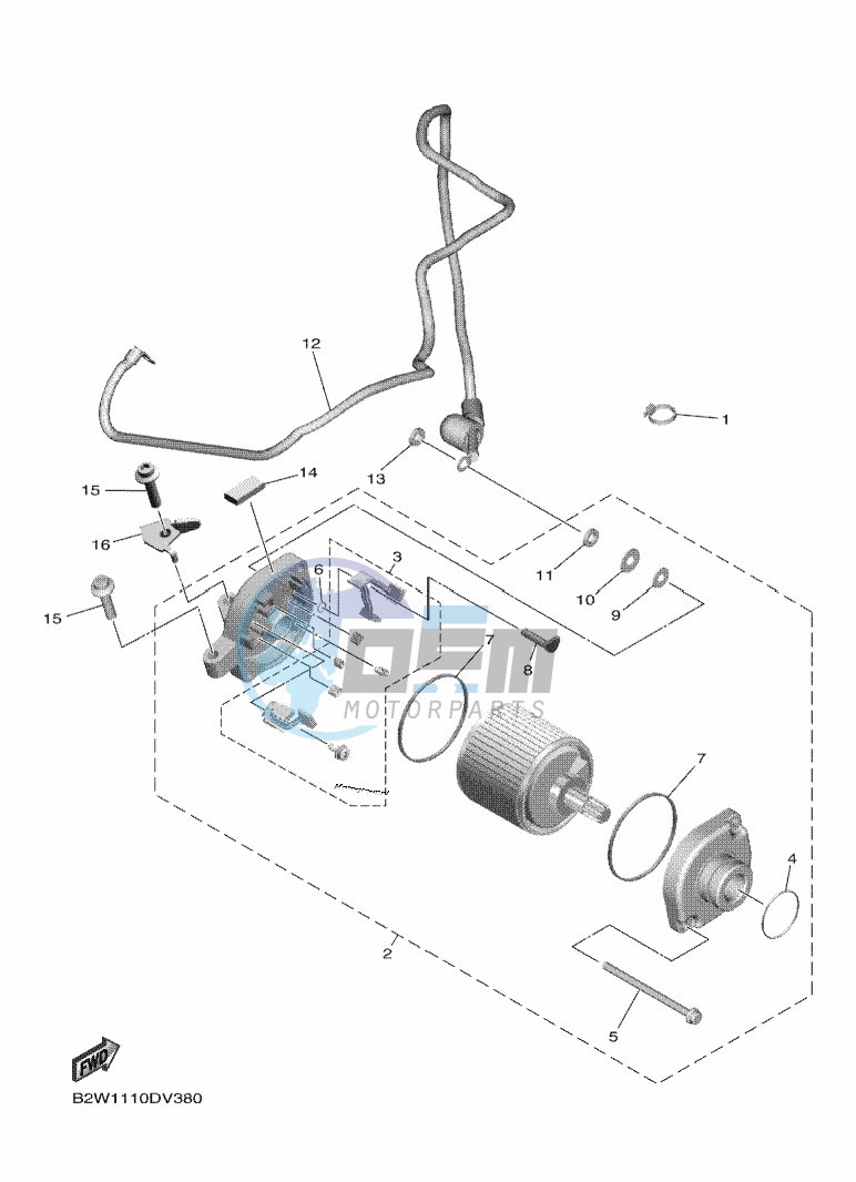 STARTING MOTOR