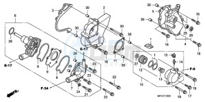 CB1000RAA E / ABS MPH drawing WATER PUMP