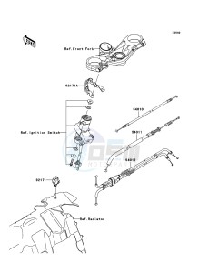 NINJA_ZX-6R ZX600P8F FR GB XX (EU ME A(FRICA) drawing Cables