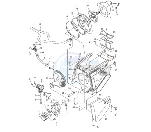 WR F 450 drawing INTAKE