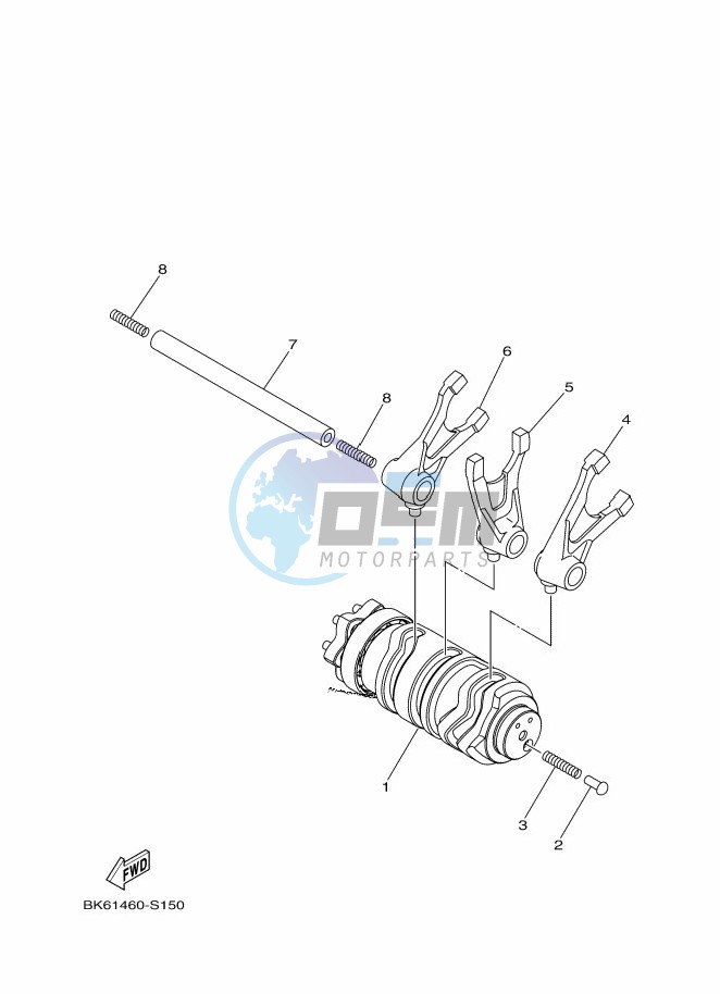 SHIFT CAM & FORK