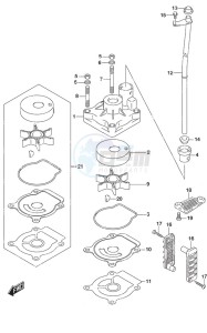 DF 50A drawing Water Pump