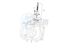 Sport City 125-200-250 e3 drawing Chain tensioner