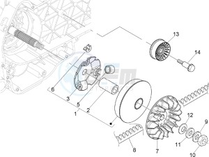 Nexus 250 e3 (UK) UK drawing Driving pulley