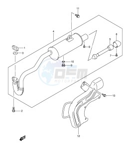 LT-A50 (P2) drawing MUFFLER