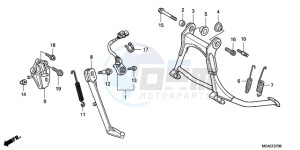 GL1800A France - (F / CMF) drawing STAND