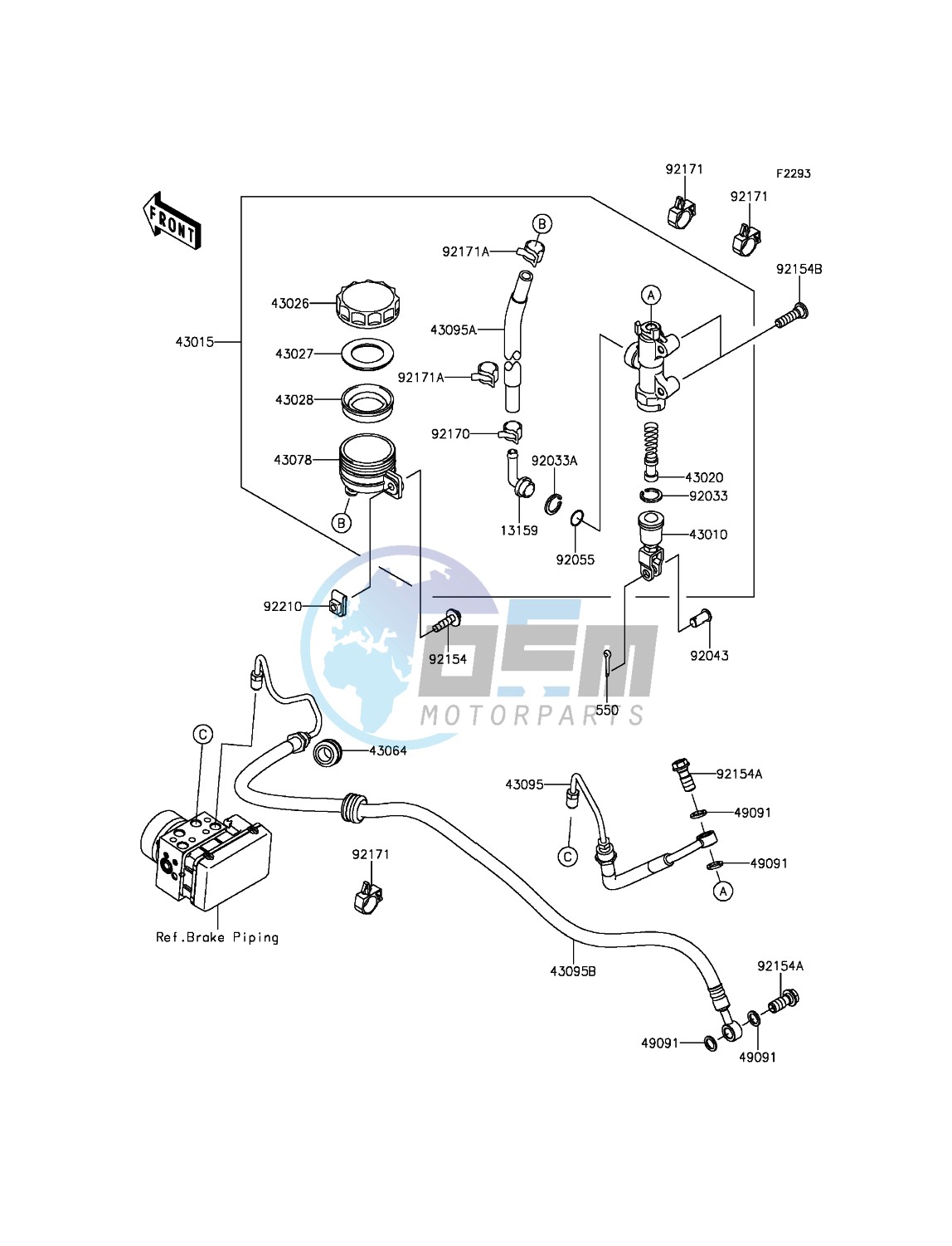 Rear Master Cylinder