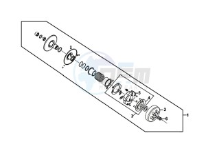 SYMPHONY ST 125I/ABS (XB12WW-EU) (E4) (L8-M0) drawing CLUTCH