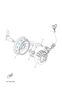 MT125 MT-125 (5D7L 5D7L 5D7L 5D7L) drawing GENERATOR