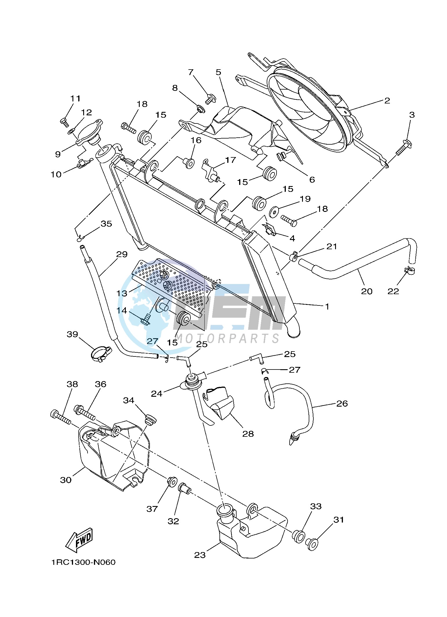 RADIATOR & HOSE