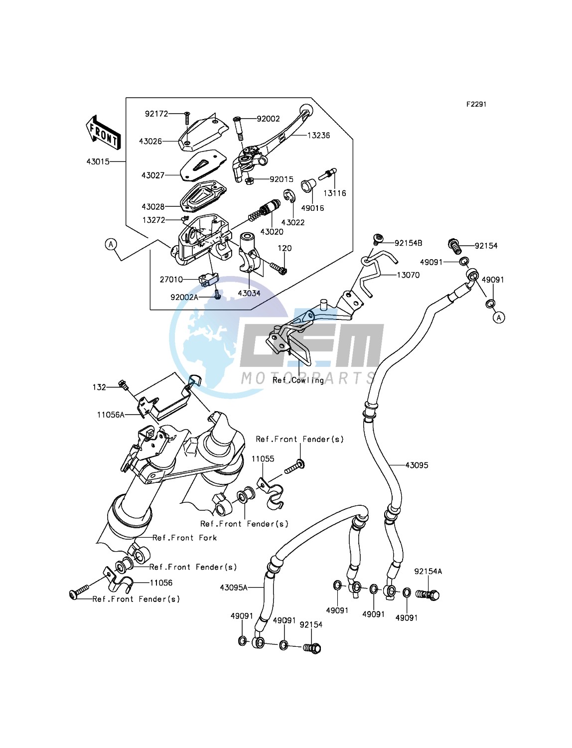 Front Master Cylinder