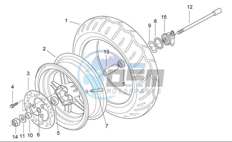 Front wheel