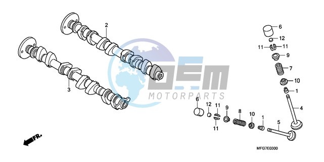 CAMSHAFT/VALVE