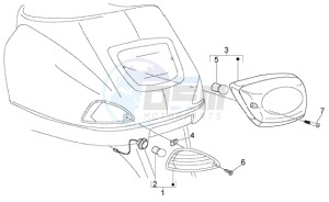 LX 50 4T drawing Rear Tail light