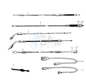 F81 M drawing CABLES -- 71 F81M- -