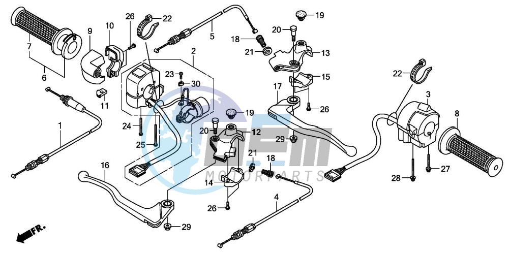 HANDLE LEVER/SWITCH/CABLE