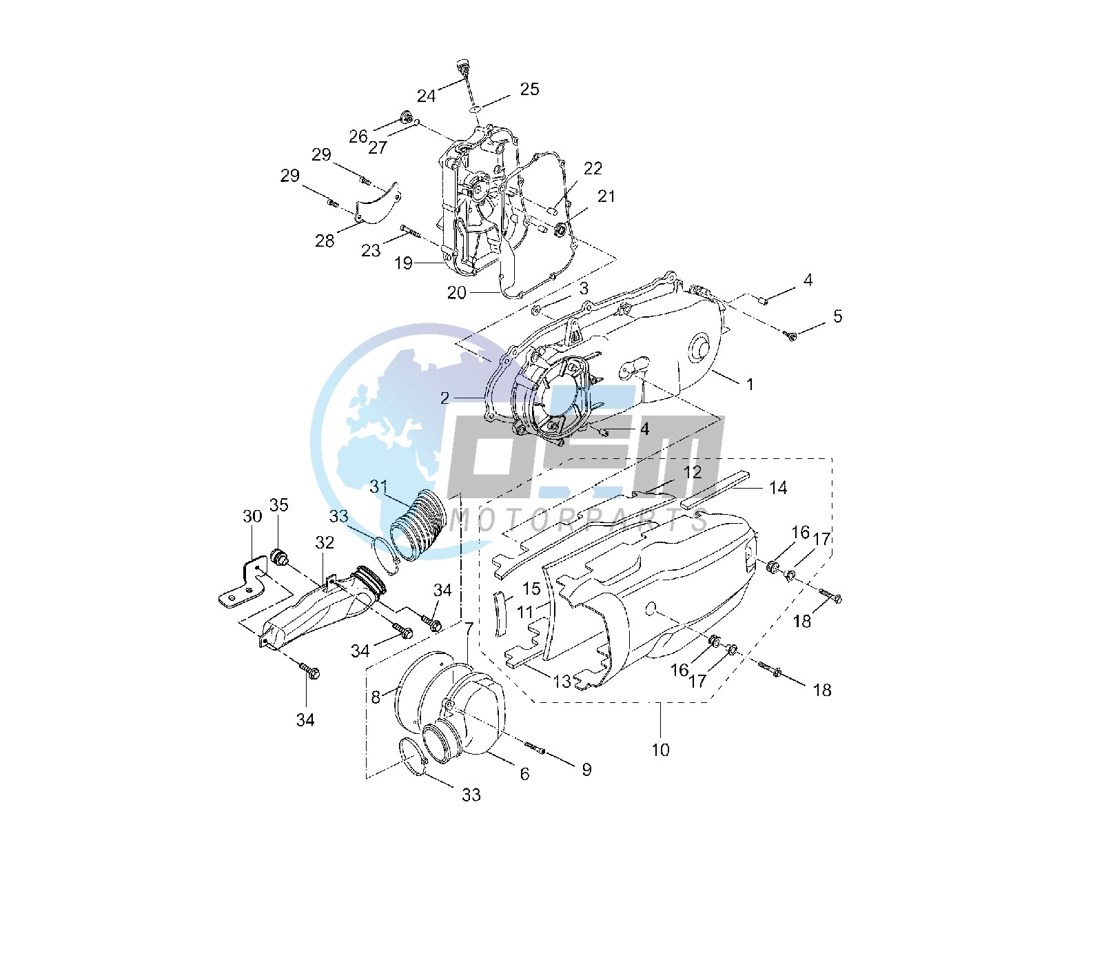 CRANKCASE COVER