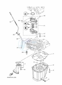 F350AETX drawing VENTILATEUR-DHUILE